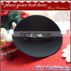 2014 Wholesale Christmas Reindeer Felt Mini Top Hat for Girls thumbnail-3