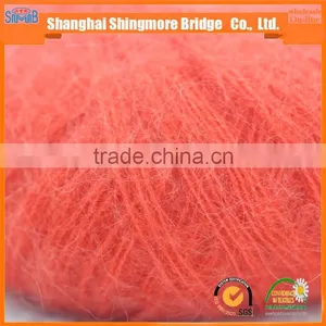 Textile Yarn China Supplier Hot Wholesale Oeko Tex Mohair Yarn for Hand Knitting in Very Cheap Prices thumbnail-1