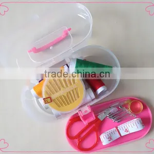 Full Complete Pink Sewing Kit With Plastic Box thumbnail-1