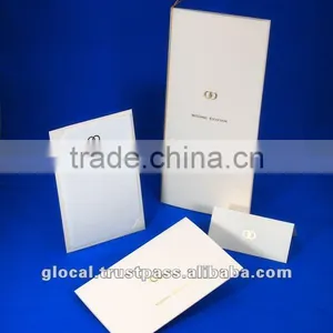 Japan Wedding Invitation Card 'TRUE NATURAL' STOCKLOT thumbnail-1