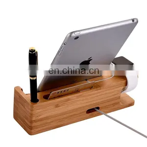 Family Use Custom Made Wood Office Gift Wood Diy Cell Phone Stand With Good Quality thumbnail-3