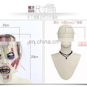 Latex Horror Zombie Mask thumbnail-4