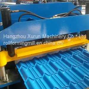 XR27-190-950 Type Steel Sheet Roll Forming Machine for Multi Wave Roof Tile Machine thumbnail-1