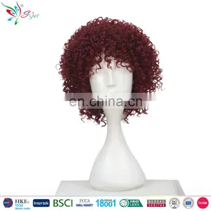 Yiwu Wig Factory Wholesale Cheap Curly Synthetic Cosplay Wigs thumbnail-1