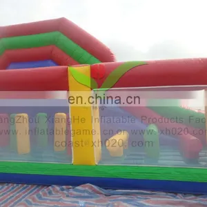 Outdoor Amusement Park Fun Land Inflatable Fun City CE Commercial Sale In Stock thumbnail-5