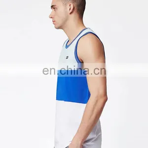 Fashion Muscle Fitted Custom Cheap Tank Tops for Men thumbnail-1