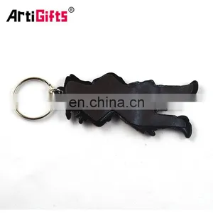 2d Custom Shaped Pvc Soft Rubber Keychains thumbnail-4