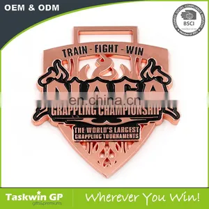 Promotional Cheap Customized Your Own Design Gold Brass Souvenir Award Sport Medal thumbnail-3