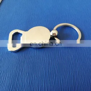 Custom Metal Bottle Opener Keychain in Zinc Alloy Stainless Material thumbnail-3