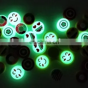Emoji Style Silicone Finger Spinner Toys Led Hand Spinner Toys Gifts EDC Spinning Toys for Christmas Halloween Festival Gifts thumbnail-1