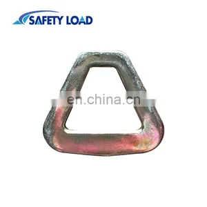 50MM Flat Triangle Ring Zinc Plated thumbnail-1