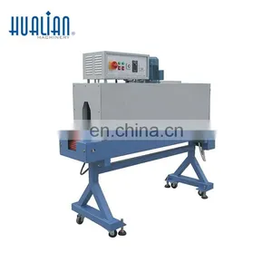 BS-1230 HUALIAN High Quality Fast Bottle Label Shrink Packing Machine thumbnail-2