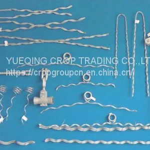 Suspension Cable Connector Helical Preformed Guy Grip Dead End Wire Clamp for Stay Wire Construction thumbnail-1