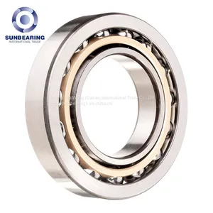 7222BDB Single Row Angular Contact Ball Bearing 110*200*38 mm Chrome Steel SUNBEARING thumbnail-1