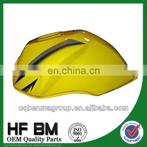 Cheap CBF125 Motorcycle Fuel Tank Yellow, Top Quality Yellow Fuel Tanks for CBF125 Motorcycle Parts, Factory Sell!! thumbnail-1