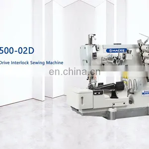 MC 500-02D High Speed Direct Drive Interlock Sewing Machine With Tape Binding(edge Rolling) thumbnail-3