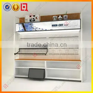 Multifunctiona Wall Shoe Store Fixture thumbnail-1