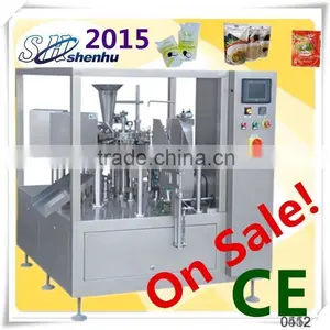 China Supplier Premade Pouch Rotary Filling and Sealing Machine Made in China thumbnail-1