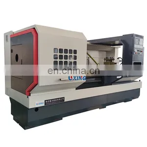 CAK6180C High Precision Horizontal Auto Cnc Lathe Machine China Flat Bed Price for Sale thumbnail-3