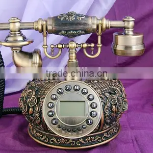 Antique Telephone Stand Table With Drawer thumbnail-1