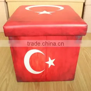 Modern Appearance Normal Ottoman Storage Stool thumbnail-3