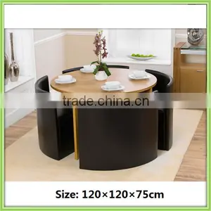 Modern Design Dining Room Furniture Round Dining Set Low Price thumbnail-1