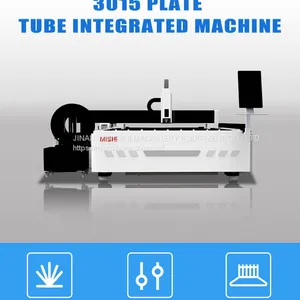 Jinan Mingshi With 3 Years Warranty Square Tube & Round Tube Cut Fiber Laser Cutting Machine With Rotary Axis thumbnail-5