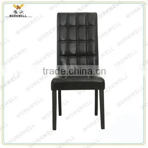 WorkWell GOOD pu High Quality Dining Chair With Rubber Wood Legs Kw-D4103 thumbnail-3