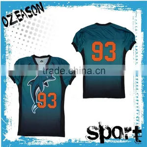 Wholesale Custom Blank College American Football Training Jerseys thumbnail-1