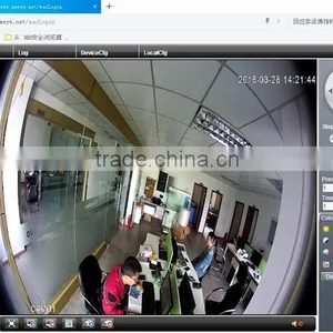 1.7mm 360 Degree Fisheye Lens 2.0 Mega Pixel Panoramic HD IP Camera 1080P H.264 Main Profile With Android/IOS APP & CMS Monitor Quality Choice thumbnail-5