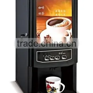 Factory Price Dining Type Instant Powder Coffee Vending Machine in Black Color thumbnail-1