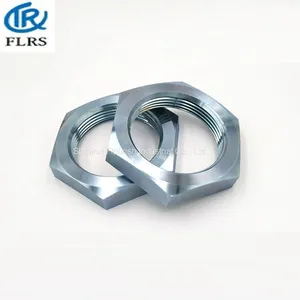 Zinc Plated Carbon Steel DIN431 Galvanized Hex Thin Nut thumbnail-3