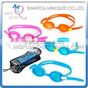 MINI QUTE Outdoor Fun & Sports 4 Color Kids Anti Fog Fashional Dive Swimming Goggle Face Plates Mask NO. WMB07033 thumbnail-1