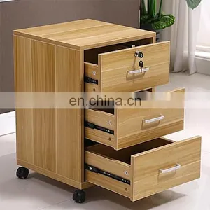 Hercules Black Vinyl Seat/Clear Coated Metal Frame Side File Cabinet thumbnail-3