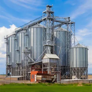 Good Quality Agricultural Cereal Storage Maize Wheat Paddy Corn Grain Galvanized Steel Silo thumbnail-3