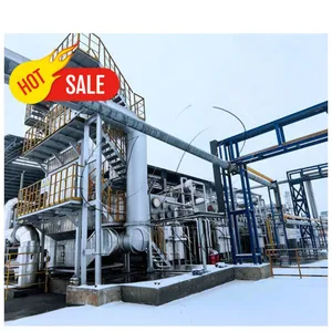 Batch/continuous Waste Rubber Tire/car Tyres to Fuel Oil Pyrolysis Plant thumbnail-2