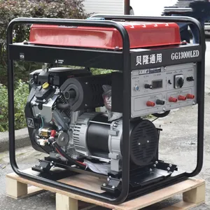 12kw Three Phase 380v Gasoline Generator Simple Style With Ducar DHT760E Engine thumbnail-1