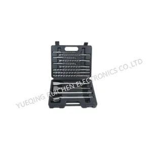 Portable Hammer Drill Bits Chisels Set Masonry Concrete Drill Bit Set Sds Plus Shank Drill Bits Tool Sets thumbnail-2