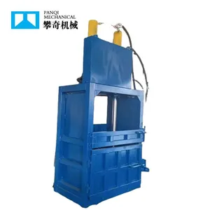 Vertical Hydraulic Baler Waste Tire Baler Textiles Hydraulic Baler for Recycling Centers thumbnail-3