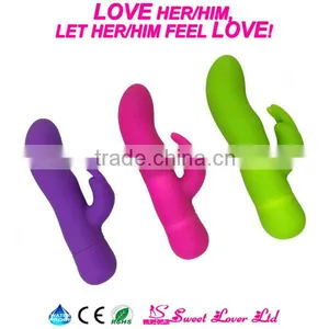 High Quality CE&RoHS Certification Thrusting Rabbit Vibrator Soft Felling Fairy Vibrator Sex Toys thumbnail-2