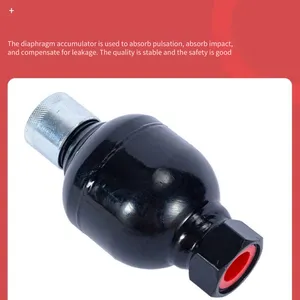 Diaphragm Accumulator Hydraulic Gxq - 0.075/0.32/0.75/1l Nitrogen Tank, Alternative to Hydac thumbnail-4