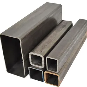 Q235B Carbon Steel RHS/SHS, 25–400mm, Seamless/Welded Option, 6m/12m Random Length, thumbnail-1