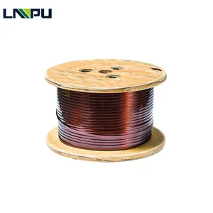China Factory 18 AWG Copper Magnet Wire Flat Winding Wire for Welding Machine Copper Coil Wire thumbnail-2