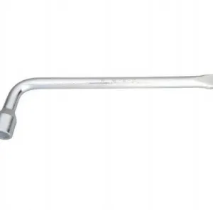 Llave de goma de barra de palanca tipo L, llave de rueda de acero cromo-vanadio cromado thumbnail-1