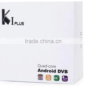 KI Plus Amlogic S905 Quad Core 64Bit Android TV Box 4K Android 5.1 OS KODI 15.2 H.265 2.0 WIFI 1G RAM 8G ROM thumbnail-2
