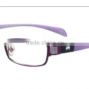 Women Fancy Eyeglasses Frames With Changeable Temples thumbnail-3