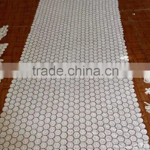 2016 Embroidery Lace Fabric Milk Silk Water Soluble Full Lace for Garment Accessory thumbnail-2