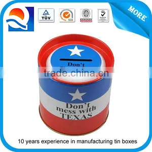 Fancy Christmas Tin Money Box thumbnail-1