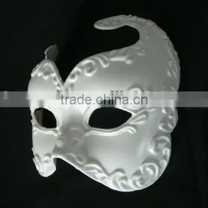White Mask Blank DIY Paint Mask thumbnail-1