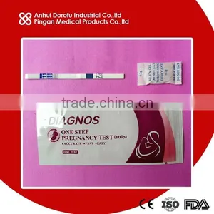 HCG Pregnancy Rapid Test Strip / Diagnostic Test CE ISO Quality Choice thumbnail-1